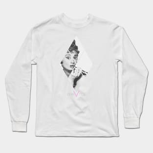 Audrey Hepburn Long Sleeve T-Shirt